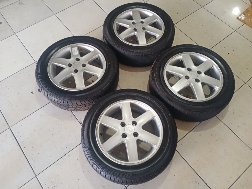 Paket Velg & Ban STD AVEGA + BAN BS 185 60 R15 Murah