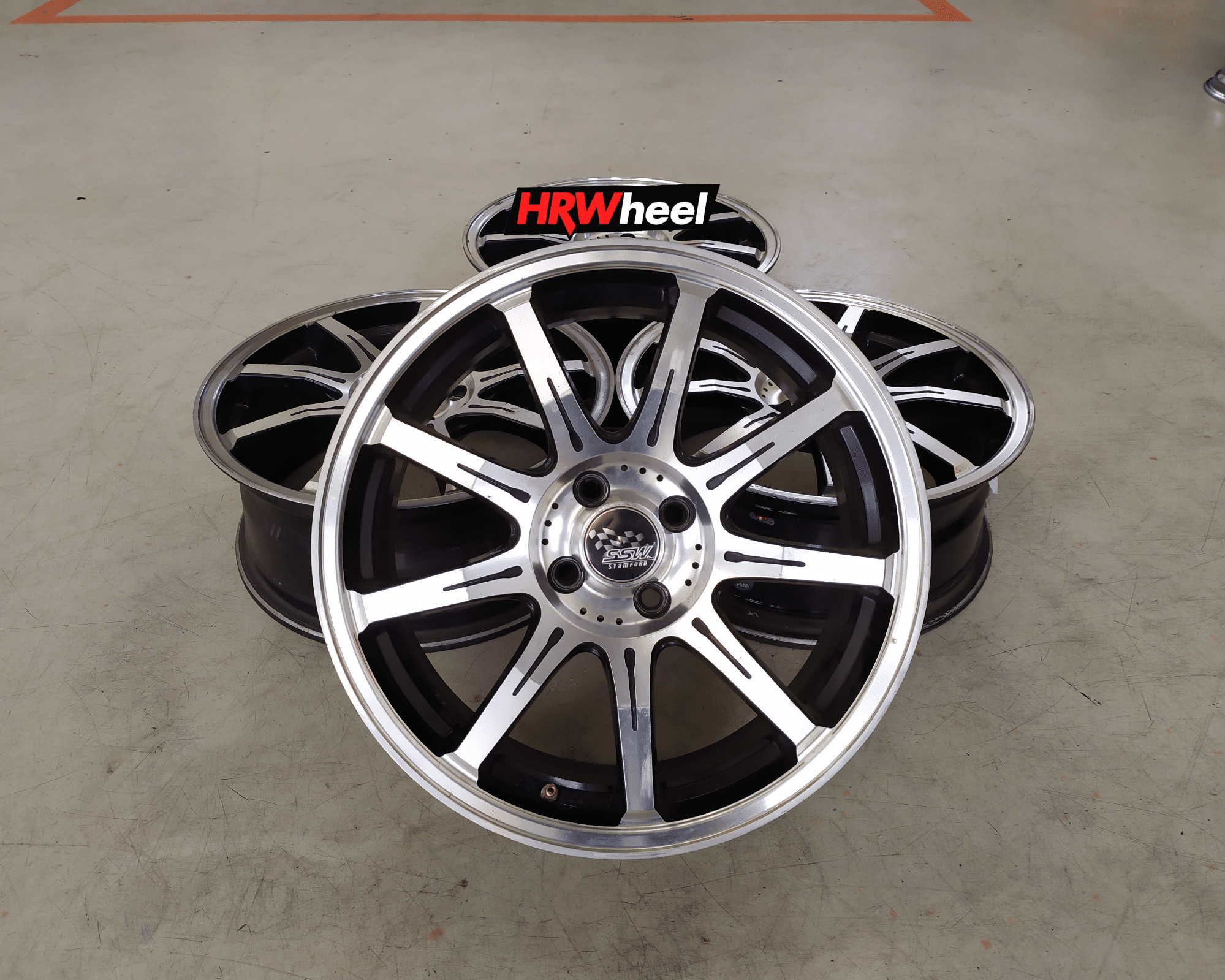 Velg SSW Ring 17 H:4×100 Cocok Buat Vios,Yaris,Etios dll