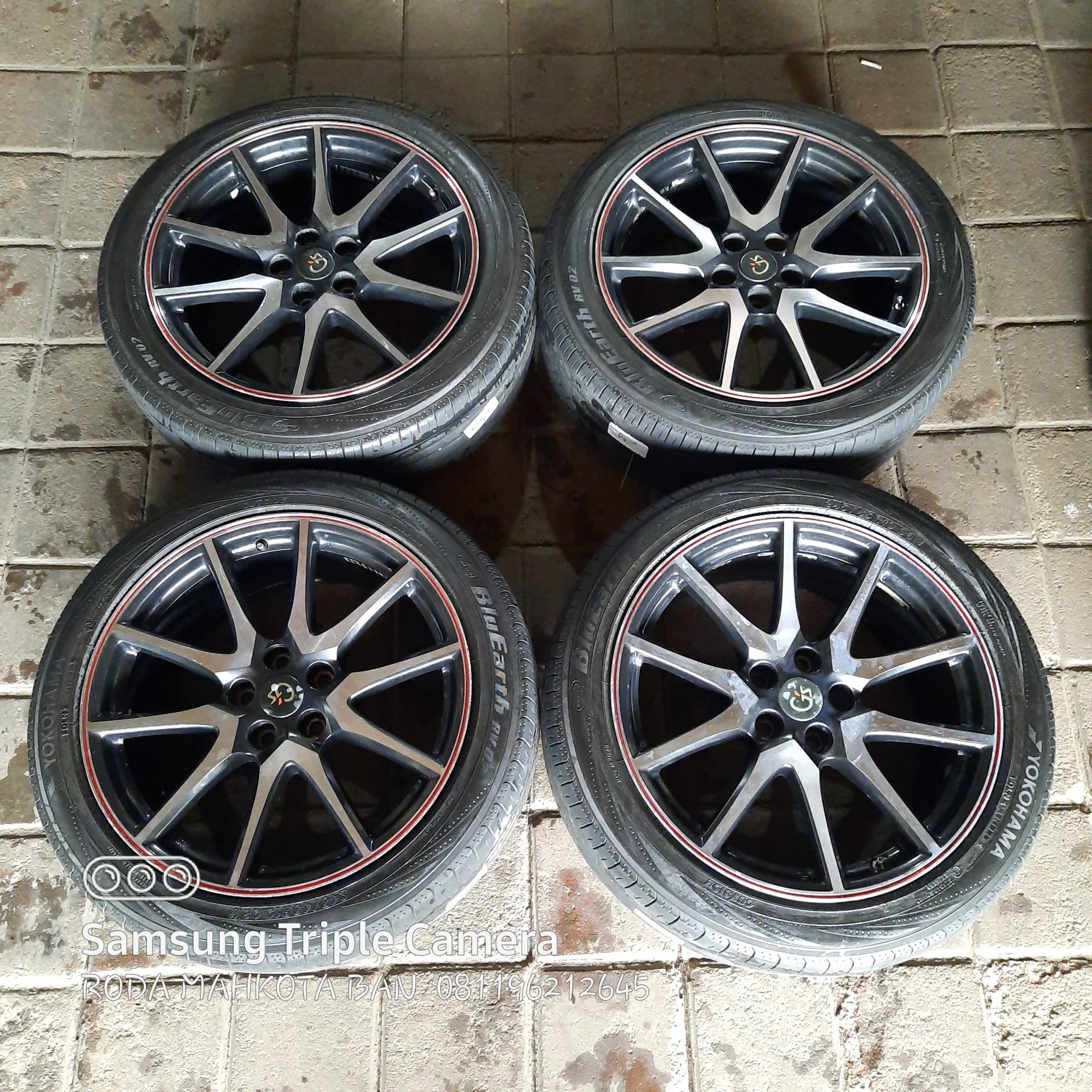 Forsale Velg Replika Velfire Gs R19+ban yokohama