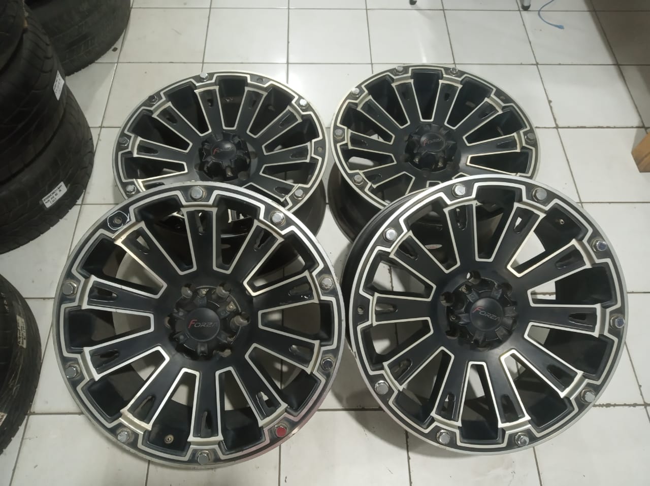 Jual velg racing untuk fortuner pajero d-max trailblazer Ring 20