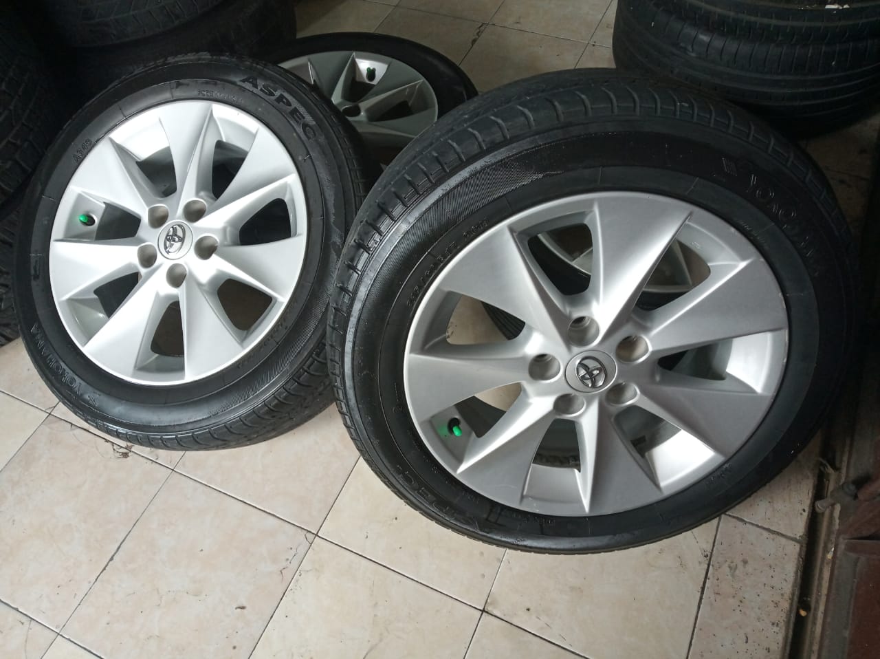 velg oem alphard ring 17 pcd 5×114 plus ban