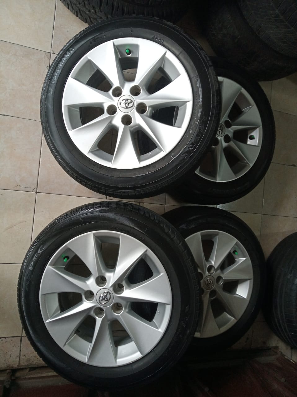 velg oem alphard ring 17 pcd 5×114 plus ban