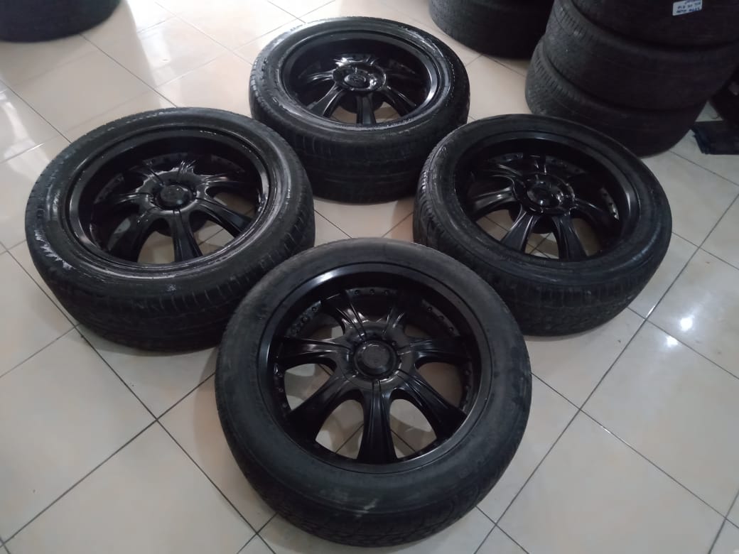 Jual VELG MOBIL RACING R20 H6+BAN 275 55 R20 - Beli Sekarang di RRBS Medan