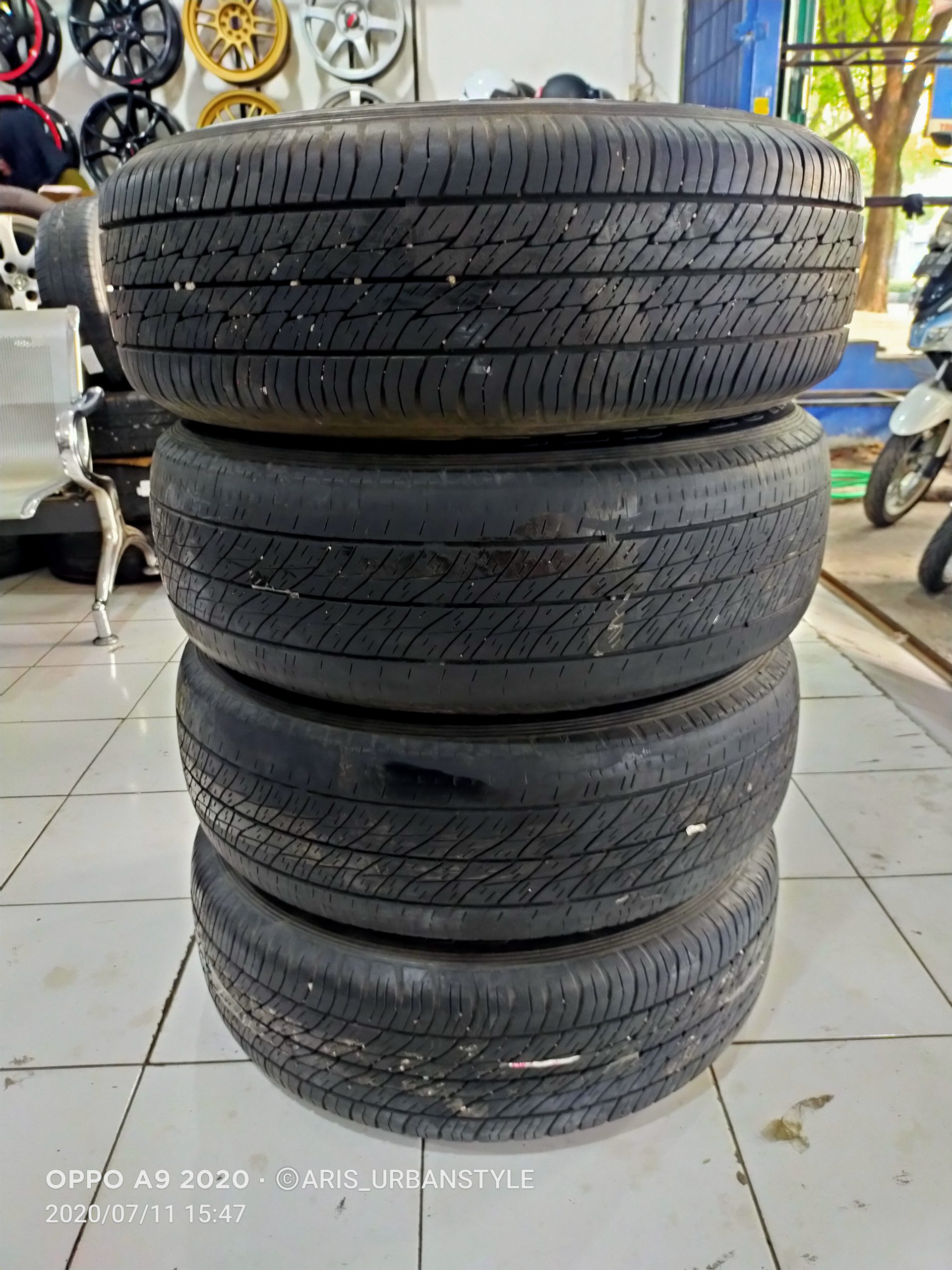JUAL VELG & BAN OEM X-TRAIL R16 BAN DUNLOP 215/65 R16