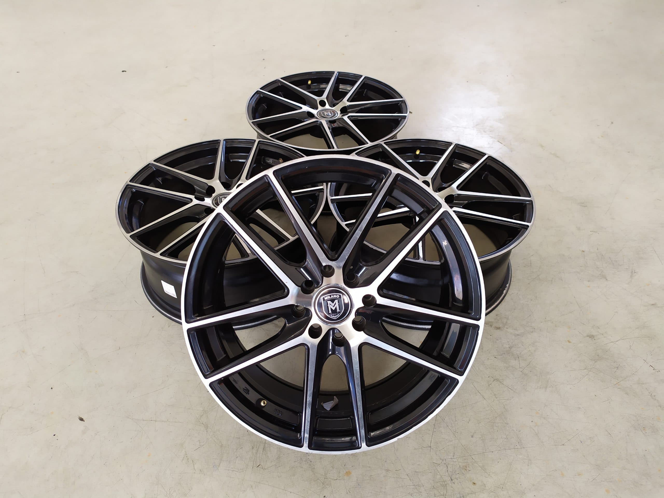 Velg Bekas Type Milano Ring 17 For Xenia,Etios,Jass S,Mazda2 dll