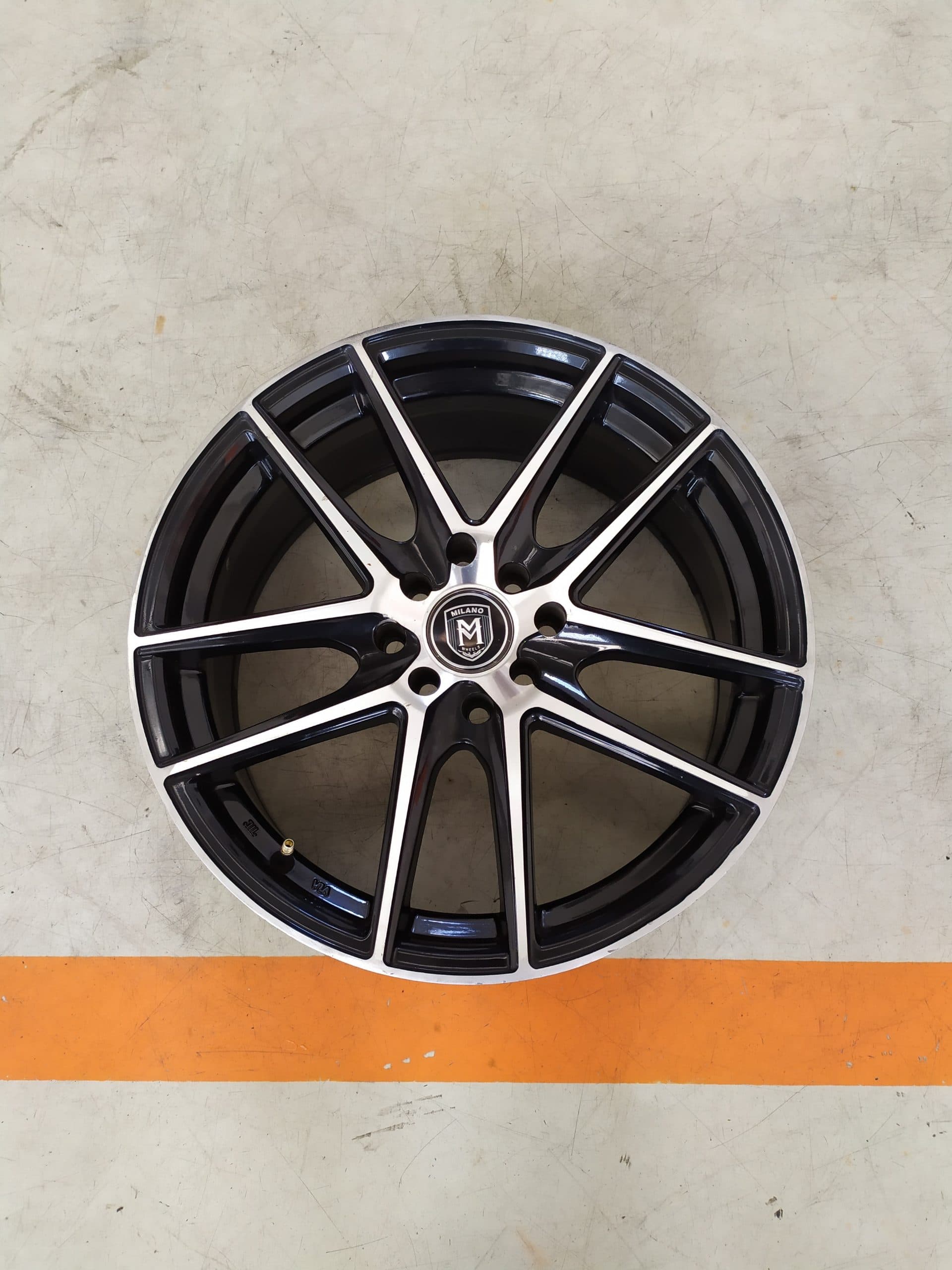 Velg Bekas Type Milano Ring 17 For Xenia,Etios,Jass S,Mazda2 dll