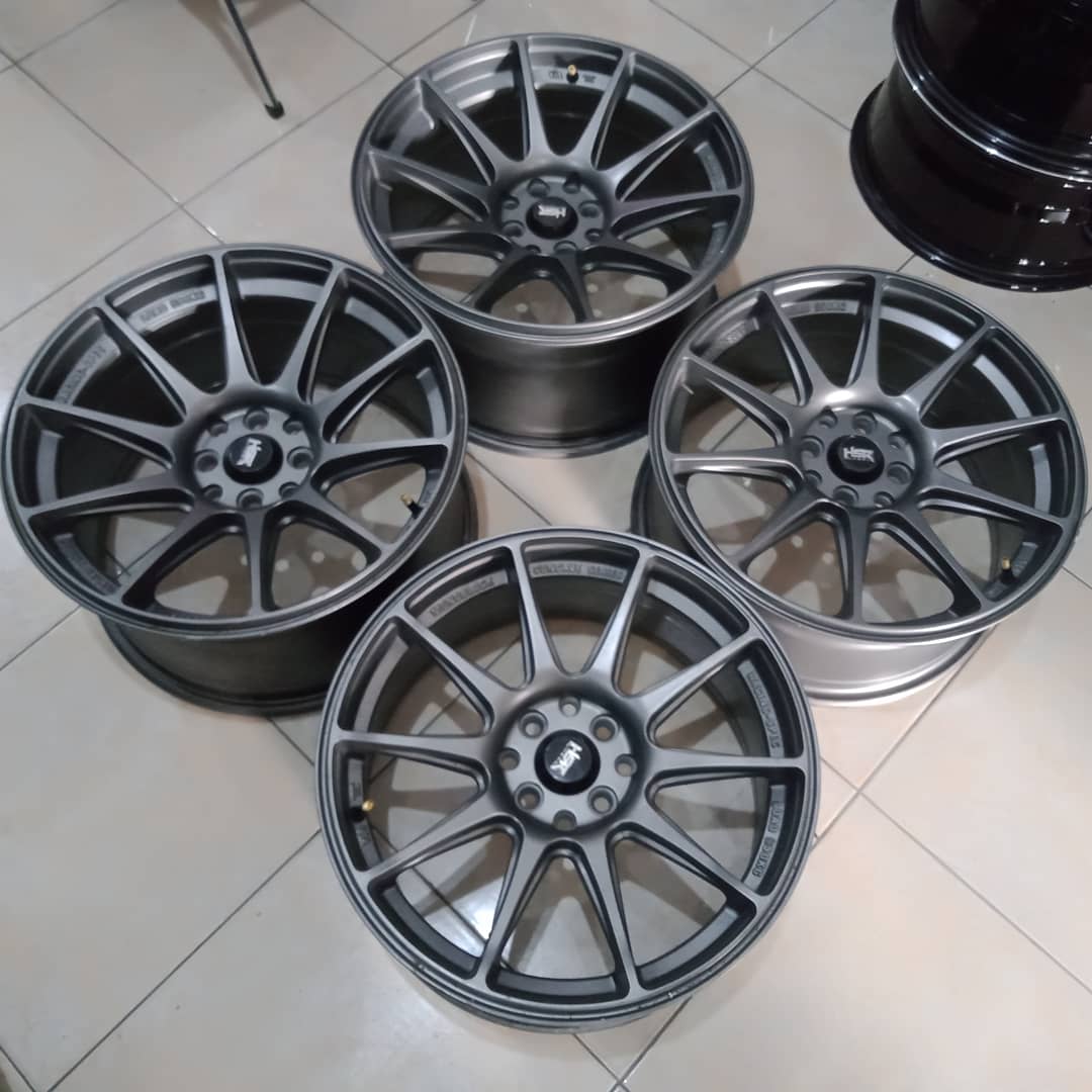 Velg Racing Shinjuku Ring17 Pcd8x100+114,3 Grey