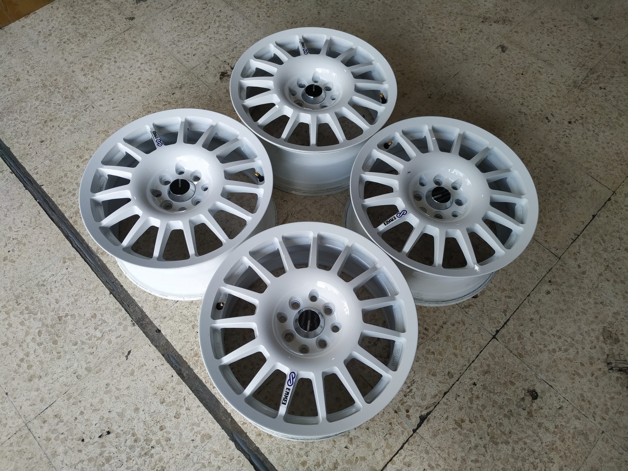 Velg Enkei Ring 16 cocok untuk Jazz RS, Yaris TRD, dll