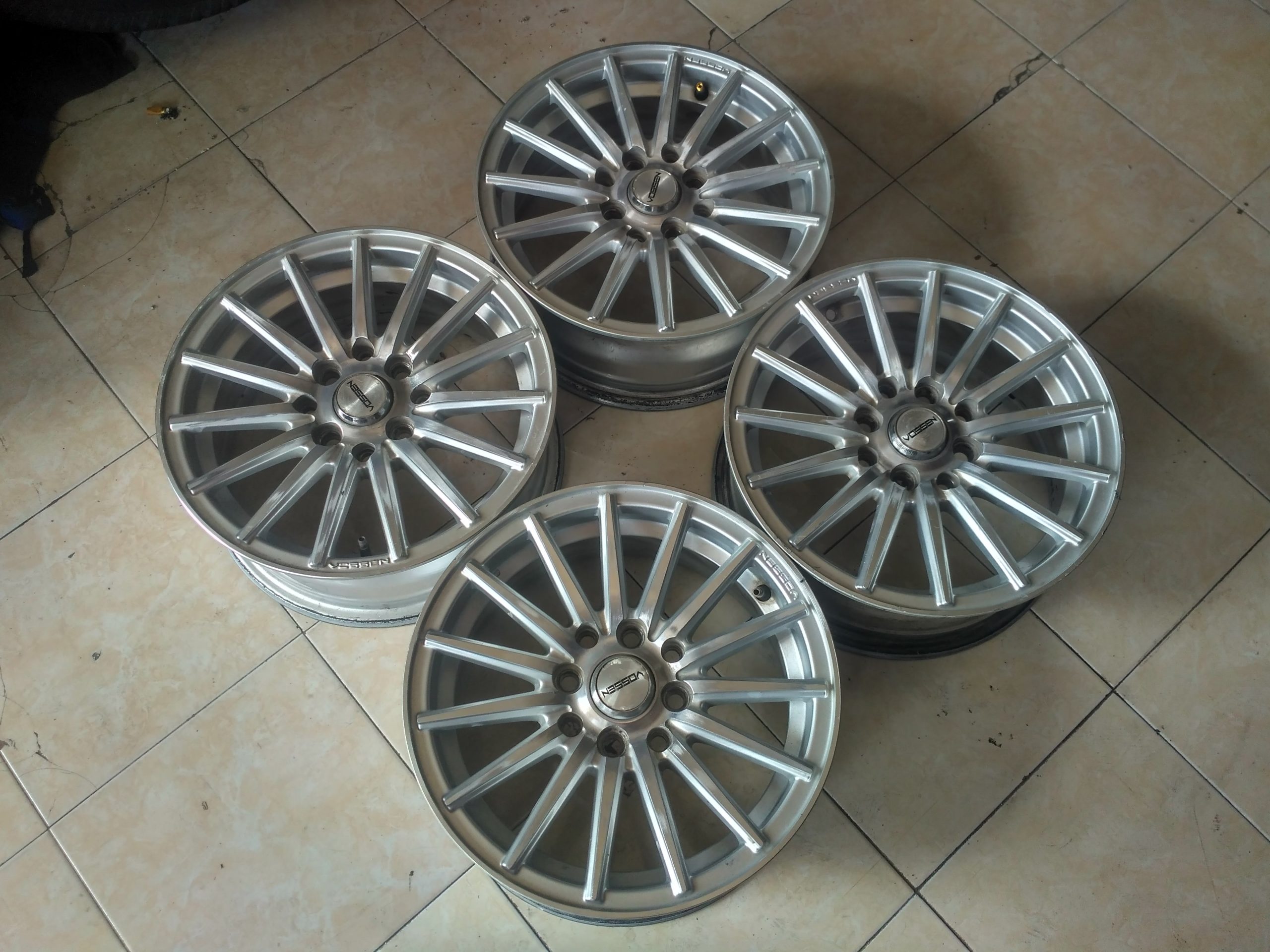 velg only vossen ring 14×5,5inch pcd 4×100, 4×114