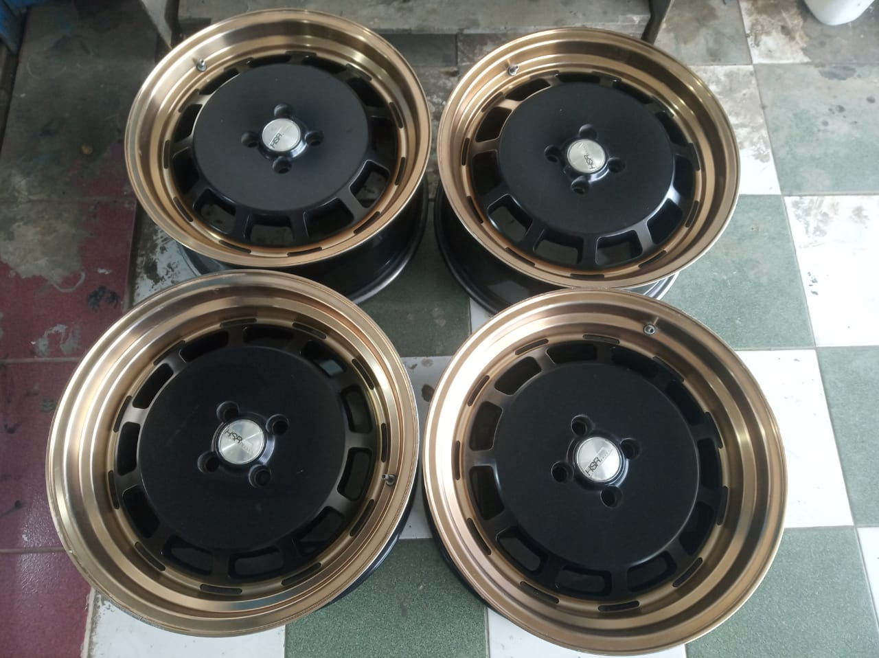 Velg racing untuk vios jazz yaris fiesta mobilio type Nemesis R17