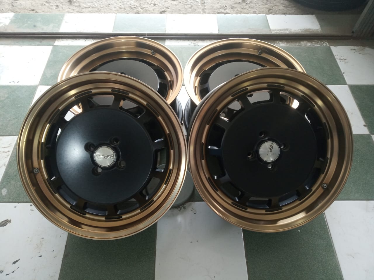 Velg racing untuk vios jazz yaris fiesta mobilio type Nemesis R17