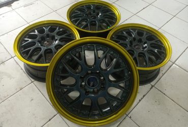 Velg racing untuk vios yaris brio fiesta jazz model rsgt Ring 16