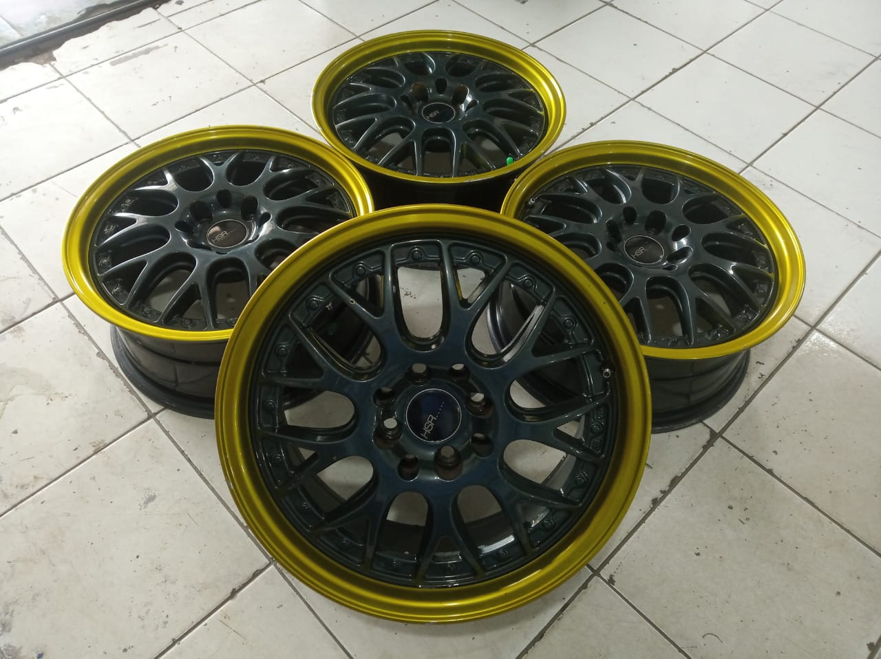 Velg racing untuk vios yaris brio fiesta jazz model rsgt Ring 16