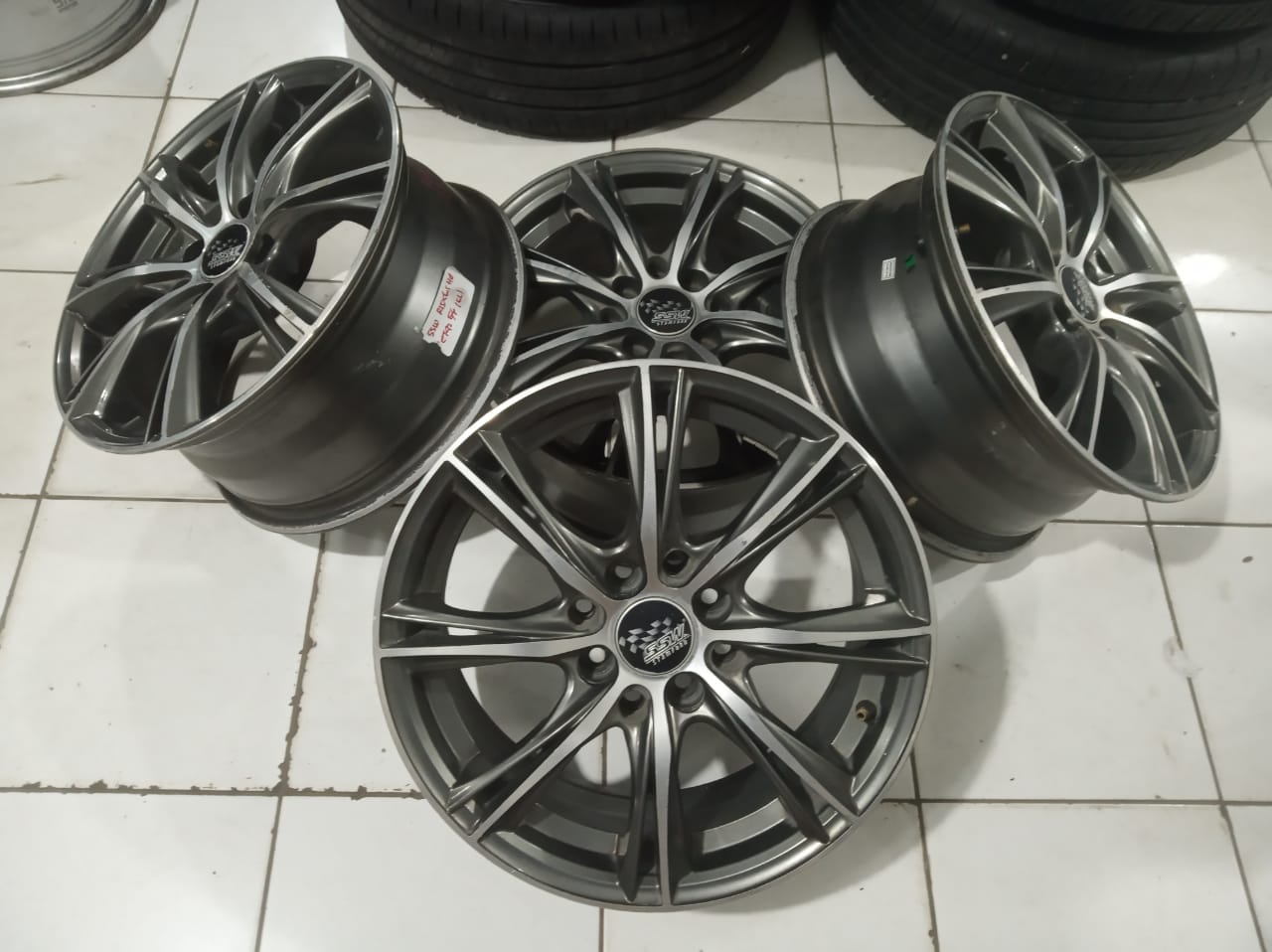 Velg racing untuk brio agya avanza xenia sigra model ssw Ring 15