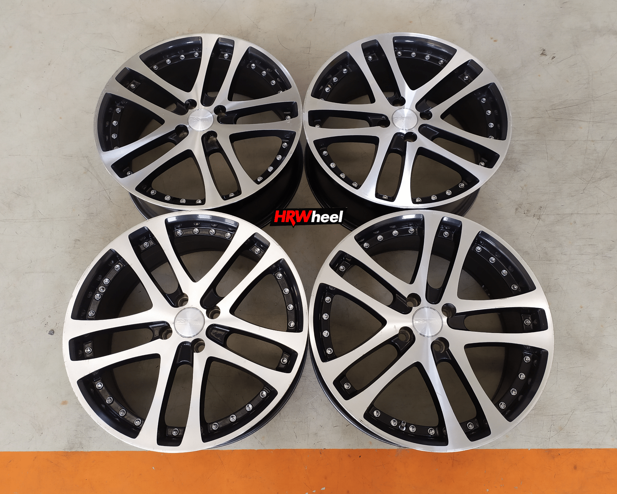 VELG BEKAS HSR TYPE DWS RING 17×7 H:4×100 ET:38