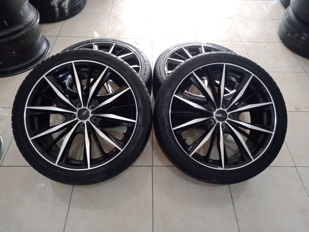 AXLE(HSR) 5X100 +BAN PHI 225 40 R18 (75%)