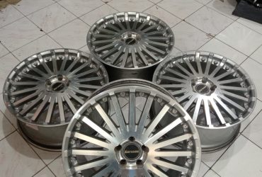 Velg Mobil Bekas Murah GARSON R20X8 5X114,3 ET45 SILVER