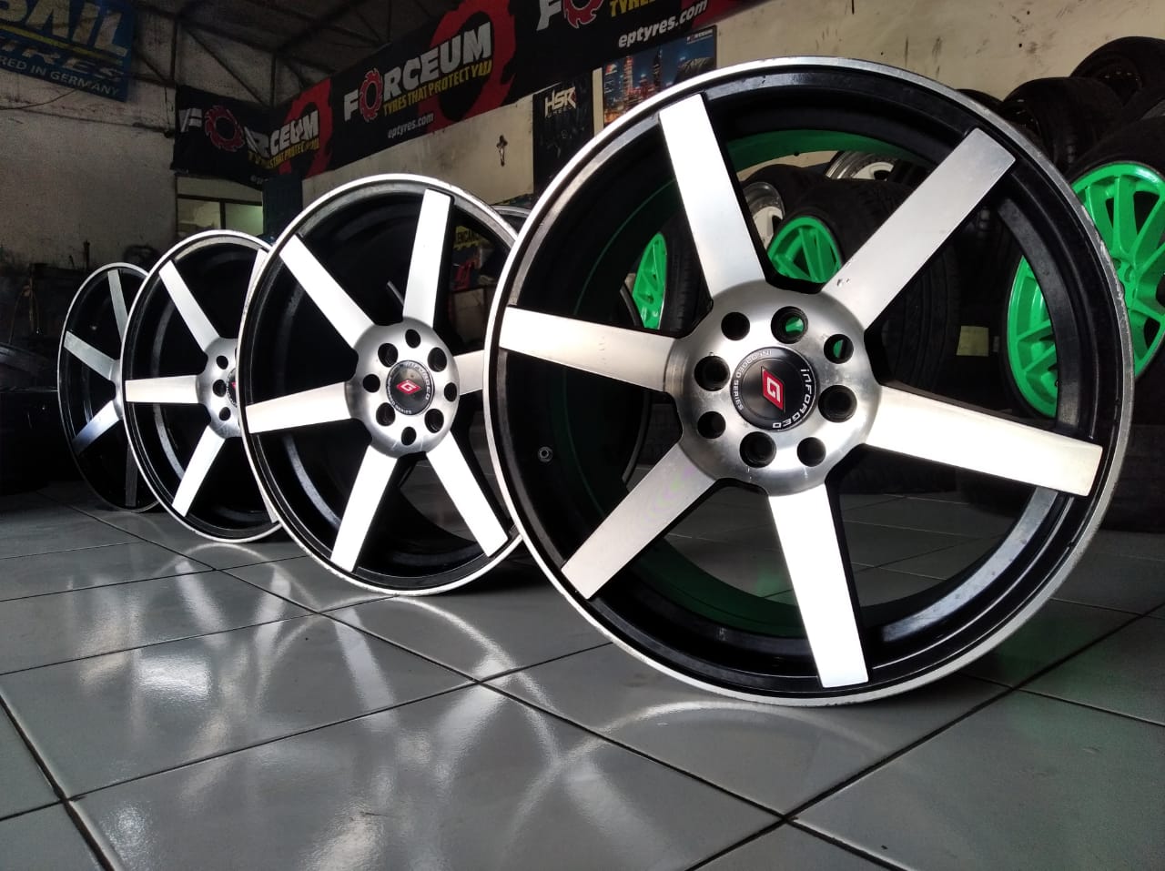 Velg racing vossen ring 17