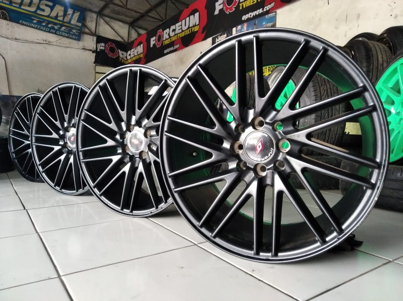 Velg racing vossen ring 17