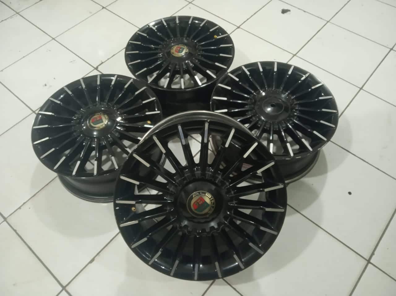 Jual velg racing alpina Ring 14 untuk avanza brio agya sigra karimun picanto