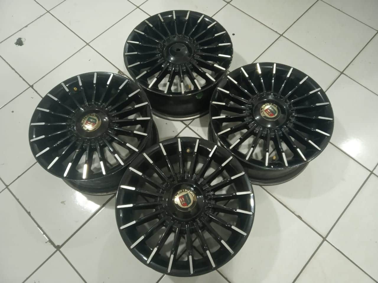 Jual velg racing alpina Ring 14 untuk avanza brio agya sigra karimun picanto