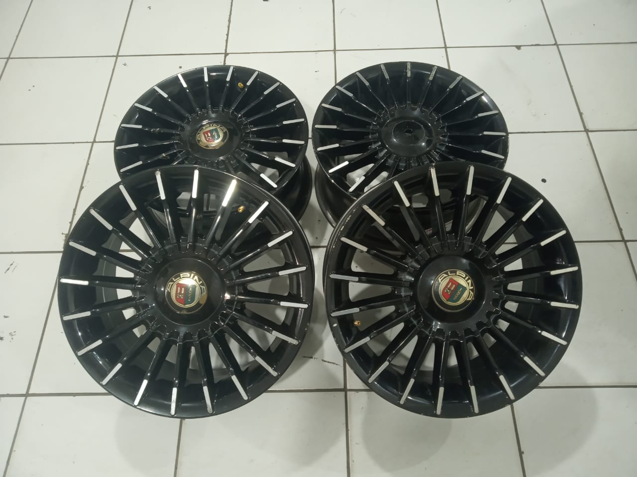 Jual velg racing alpina Ring 14 untuk avanza brio agya sigra karimun picanto