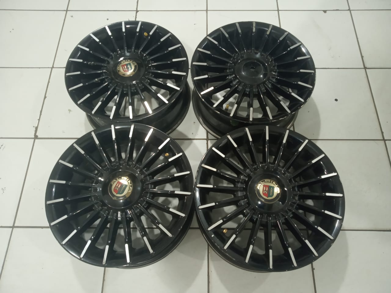 Jual velg racing alpina Ring 14 untuk avanza brio agya sigra karimun picanto