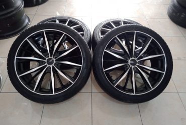 AXLE(HSR) 5X100 +BAN PHI 225 40 R18 COCOK buat seinta