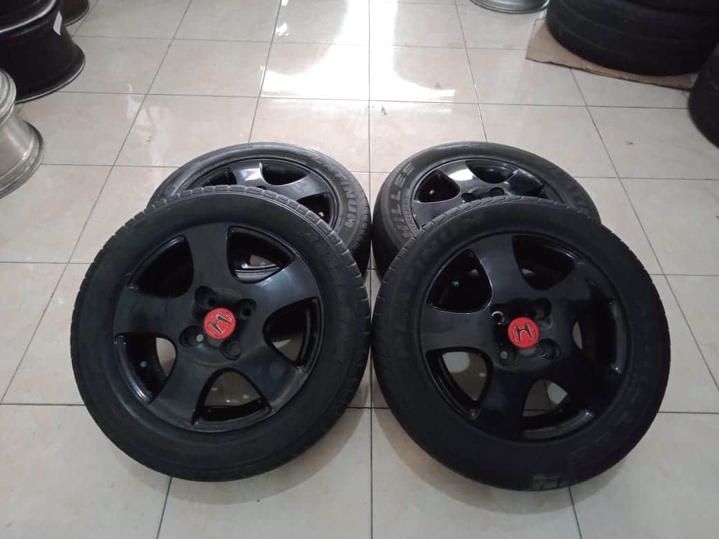 HONDA R14X5 4X100ET45BLACK