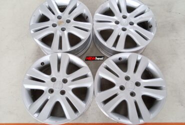 Velg Bekas Oem Honda Jazz RS Ring 16×6 ET:53 Pcd:4×100 Silver