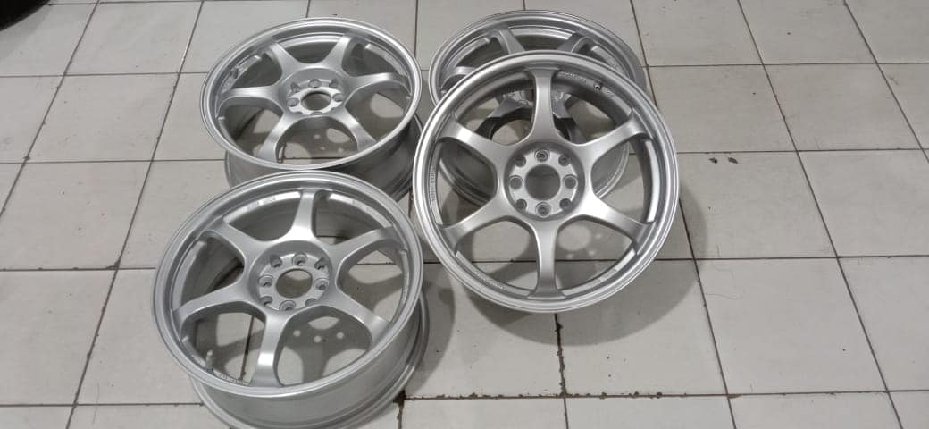 Velg mobil racing ssr type c ring 17 untuk vios jazz freed swift fiesta yaris