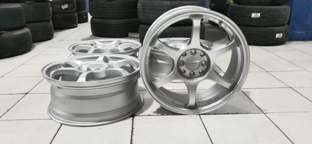 Velg mobil racing ssr type c ring 17 untuk vios jazz freed swift fiesta yaris