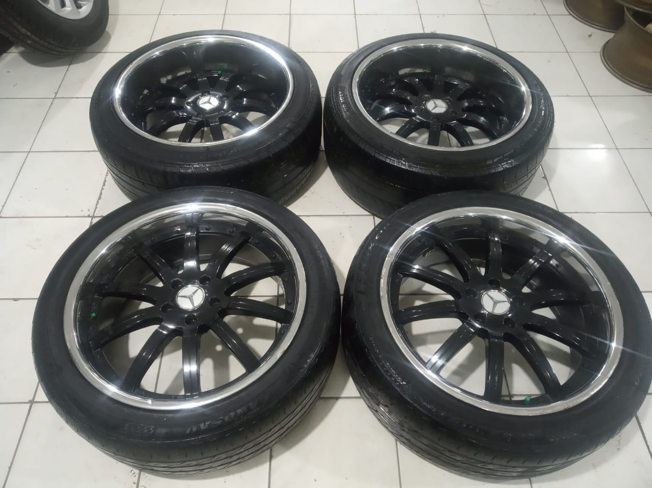 Velg Mobil Bekas Mercy Ring 20 bisa untuk captiva crv inova xtrail