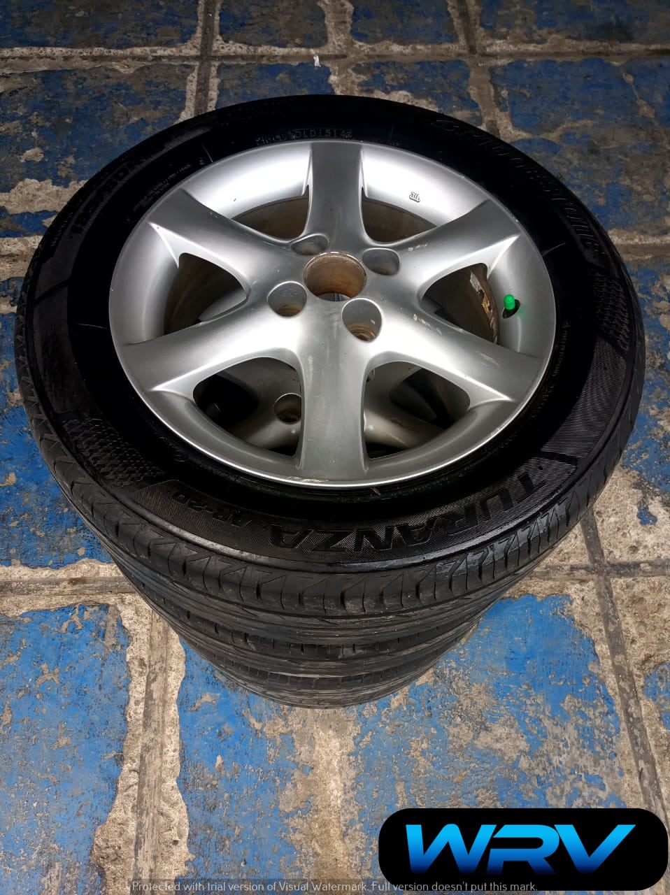 velg mobil bekas altis ring 15×5 pcd 4×100 seken murah plus ban