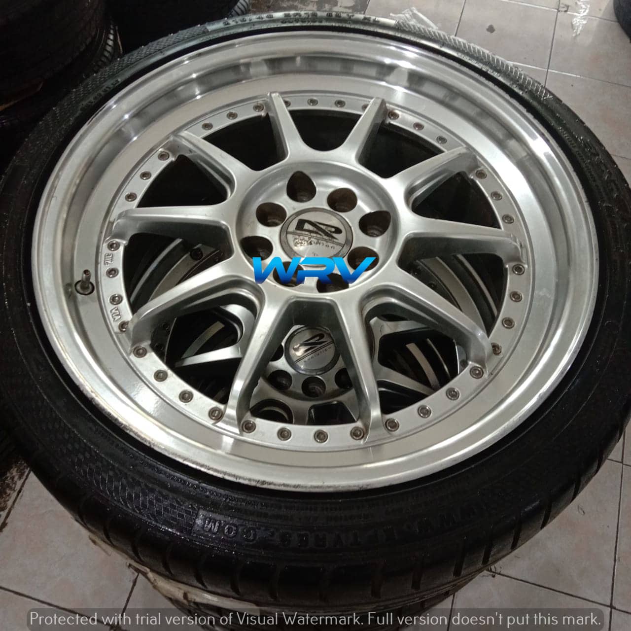 velg seken ar evolusion ring 18×8 pcd 4×100 4×114 seken murah plus ban