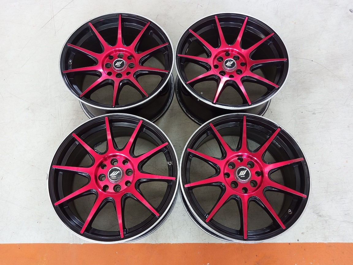 Velg Mobil Bekas  Type Work Racing Ring 17 Buat Mobilio,JazzRS,Sigra,Baleno