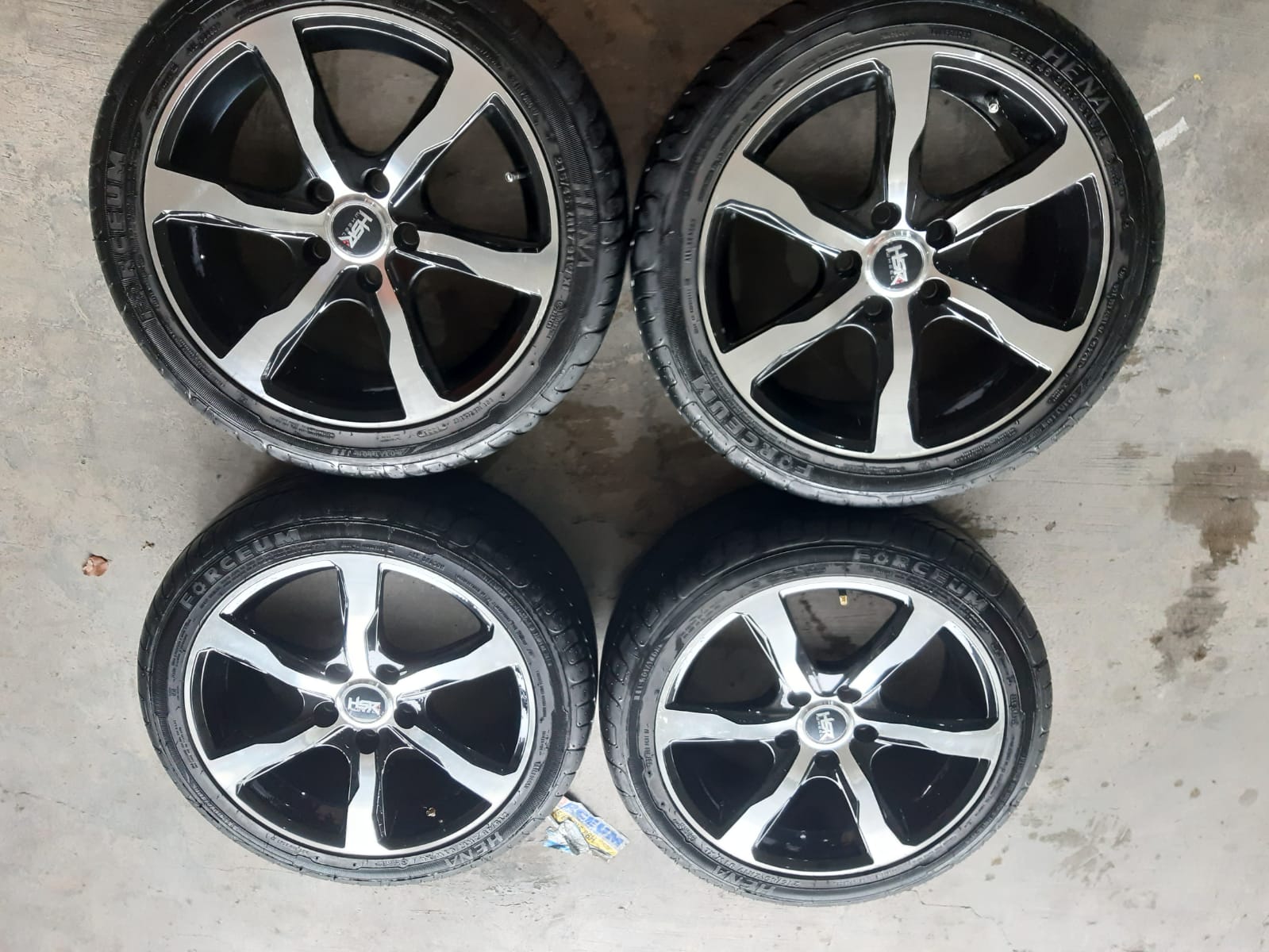 Velg TULEHU R17X7 5X114,3 ET42 B/P + Ban Forcuem HENA 215 45 R17