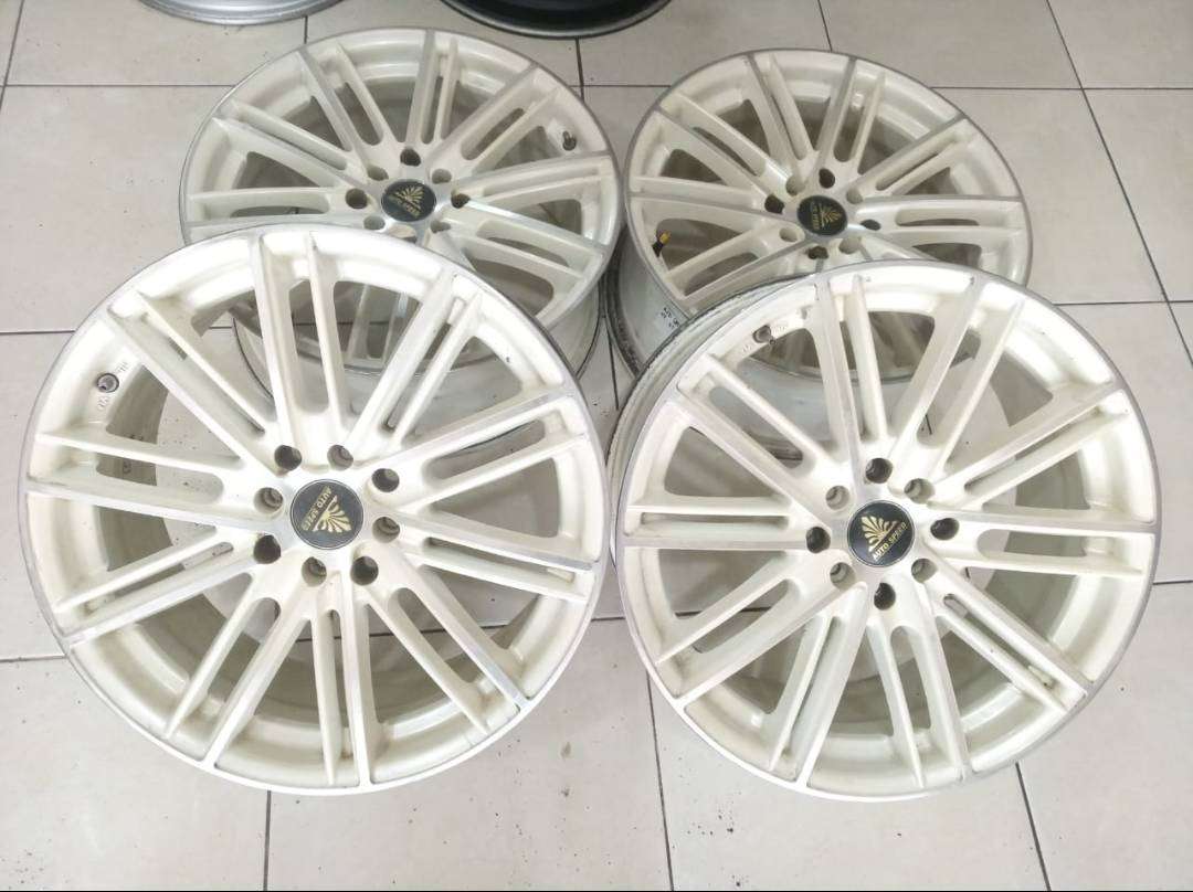 VELG  MOBIL BEKAS MURAH AUTO SPEED RING 17X7 PCD 4X100-114 ET45