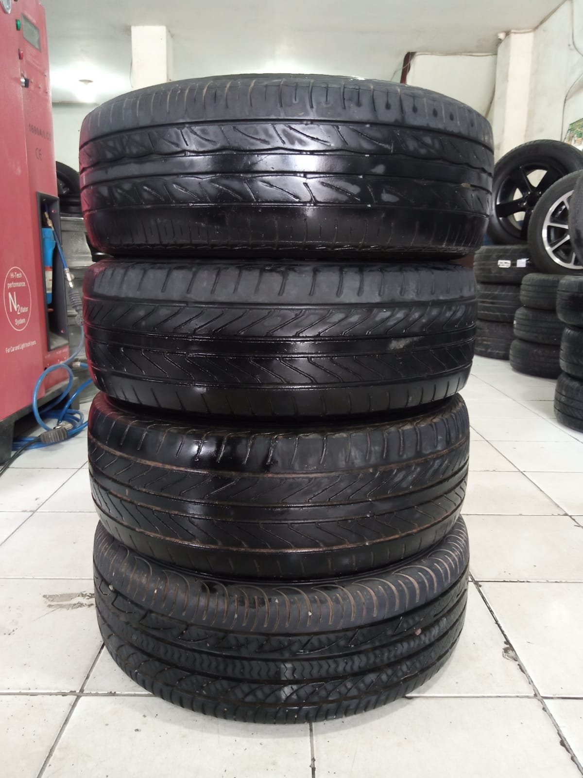 Velg Bekas Standar Baleno Ring 14 Pcd 4×100 Plus Ban