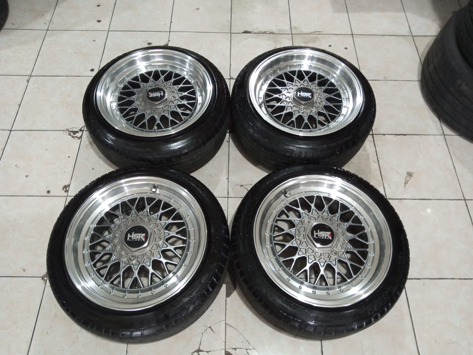 velg bekas murah berkualitas type bbs ring 15×7 8 pcd 4x1004x114 seken murah di cibubur