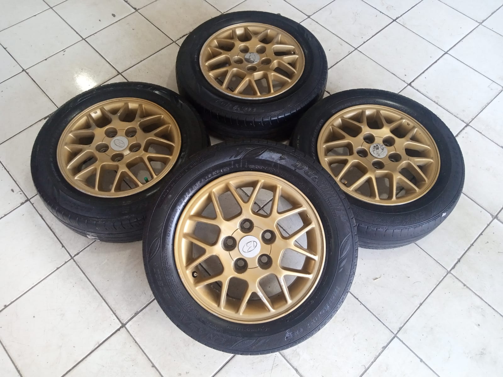 Velg Bekas Murah Model BBS Ring 15 Bisa Untuk Grand Max Luxio New Carry