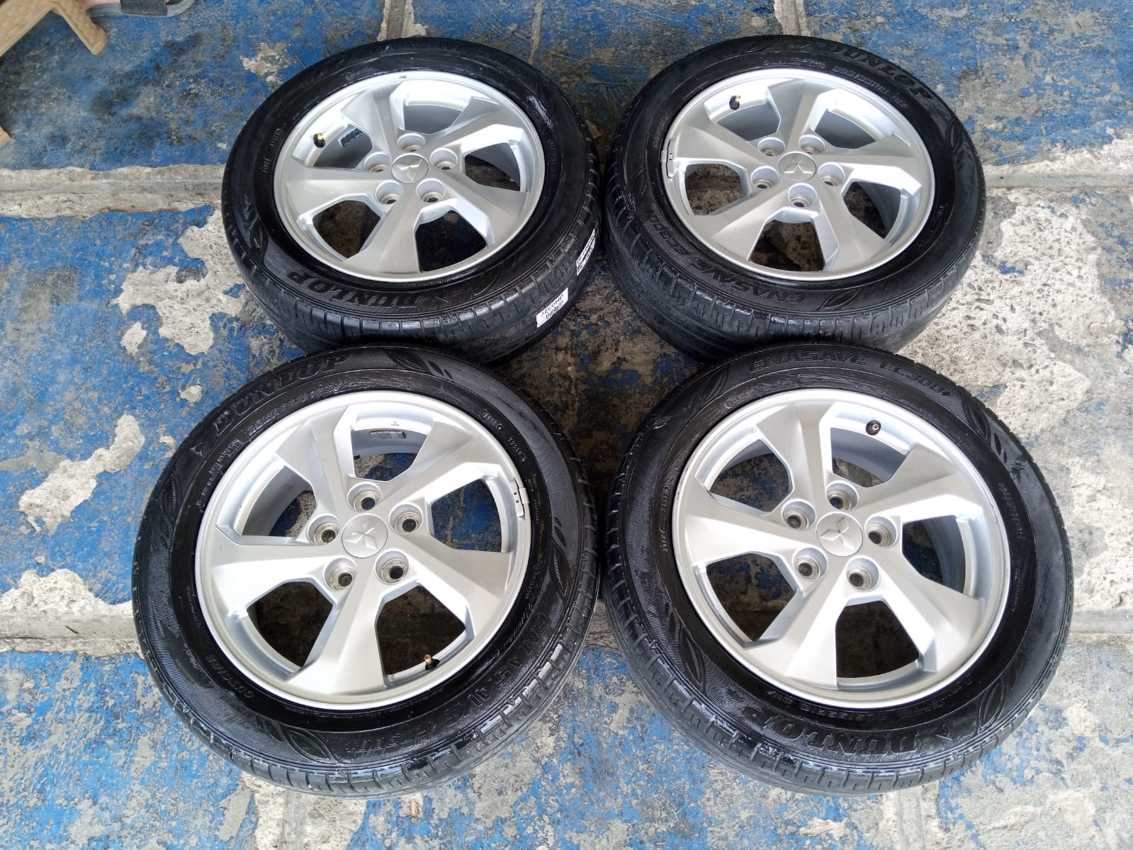 velg murah bekas ring 15×5 lubang 5×114 seken oem original ertiga  bekas