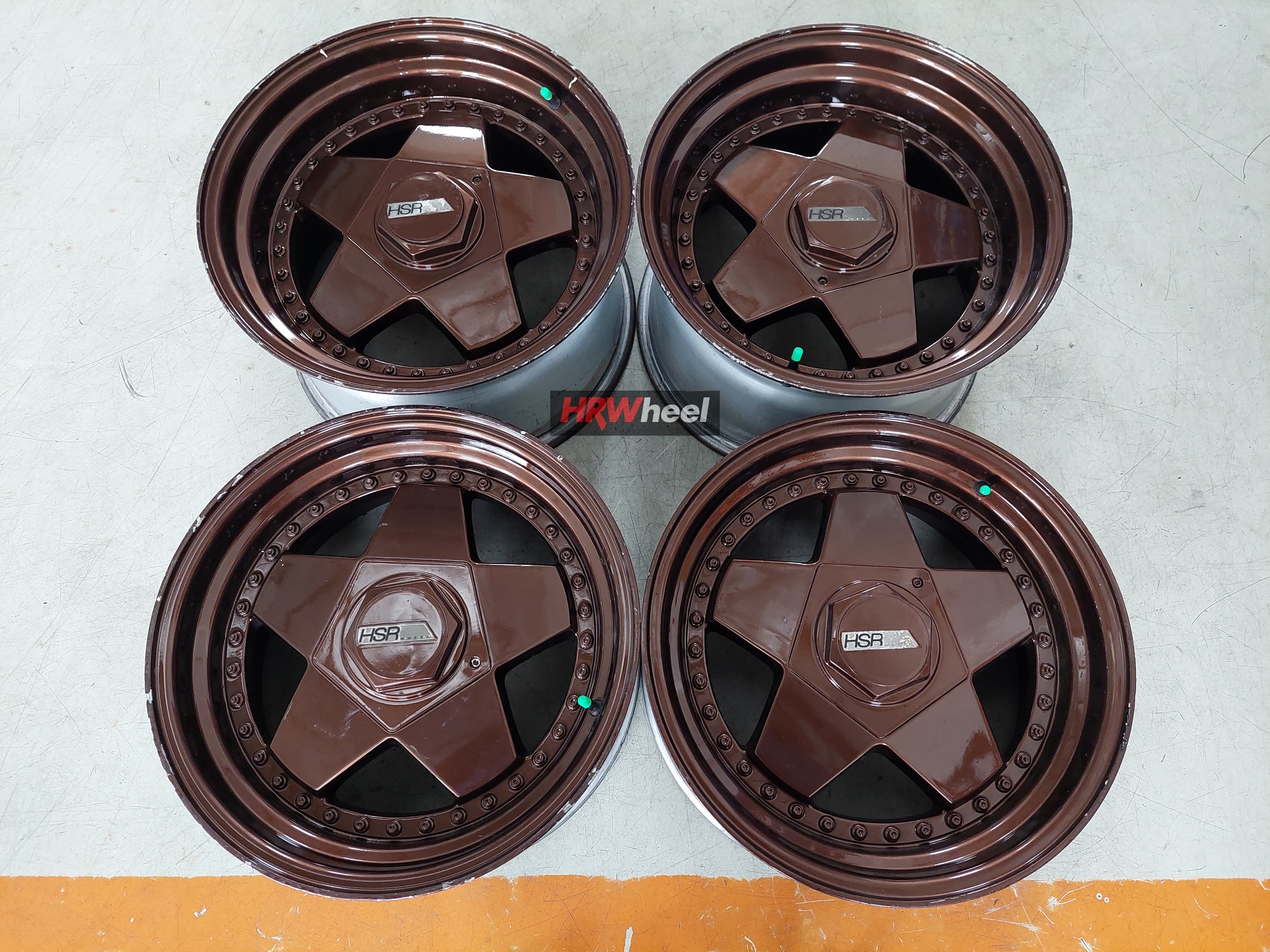 Velg Mobil Second Buat Altis Camry Civic HSR Aachen R17 Pcd 10×100/114,3 ET 35/30 Bronze