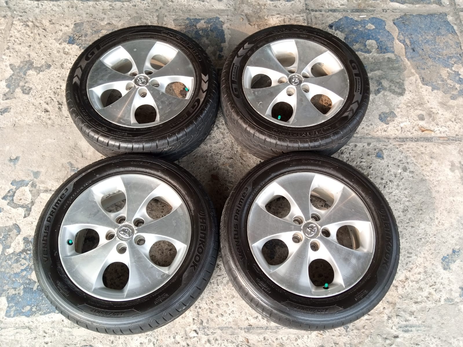 velg seken bekas std alphard ring 17×6 lubang  5×114 seken bekas murah berkualitas