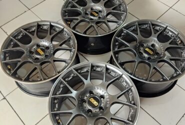 velg seken bekas bbs ring 18×8 lubang 5×114 et 38 seken bekas murah berkualitas