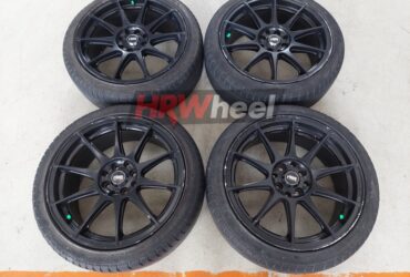 Velg Mobil Bekas HSR Shinjuku Ring 17 x 7,5 PCD 8 X 100/114,3 + Ban Second