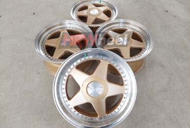 Velg Racing Bekas Model Celong HSR Perugia Ring 17 Hole 4 x100-114,3